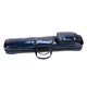 thumbnail image 4 of Bolsa de transporte para flauta Hugo impermeable de cuero PU azul oscuro, 4 of 10
