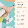 thumbnail image 3 of Zentoes U-Shaped Felt Callus Cushion Pads, Medical Grade Foot Pain Relief Protectors for Shoes, 48 Count, 3 of 9