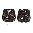 thumbnail image 3 of Salouo Animal Koi Fish Print Women's 2 in 1 Running Shorts Double-Layer Shorts Athletic Workout Gym Yoga Shorts Running Shorts for Women-Large, 3 of 7