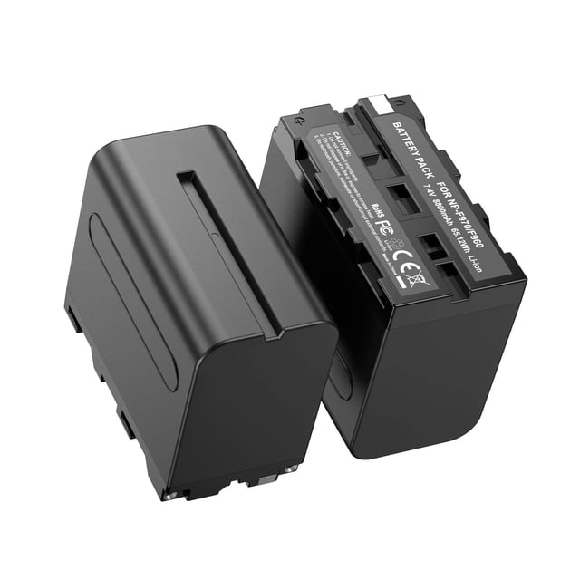 Paquete de baterías BABAKA NP-F970 para videocámara Sony (paquete de 2)