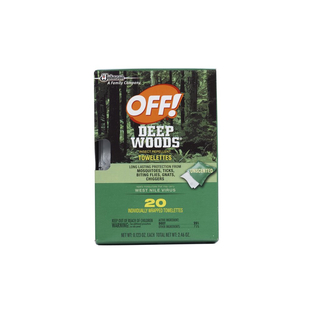 OFF! Deep Woods Towelettes 20 ct
