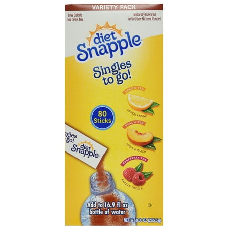 diet snapple singles to go variety pack