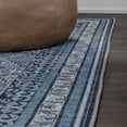 thumbnail image 4 of JONATHAN Y WASHABLE 4 x 6 Area Rug, Dalyan Geometric Medallions - Blue/Gray, WSH101C-4, 4 of 9