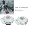 XJUWindlass Deck Foot Switch 2pcs Boat Anchor Windlass Foot Switch Cover Up and Down with