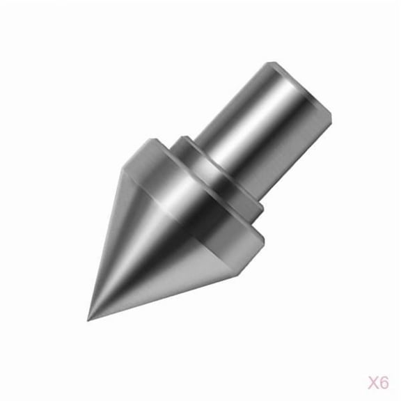 Nishiyuenyi 6x Heavy Duty 8mm Live Tailstock Lathe Center Accs for Metal Wood Turning