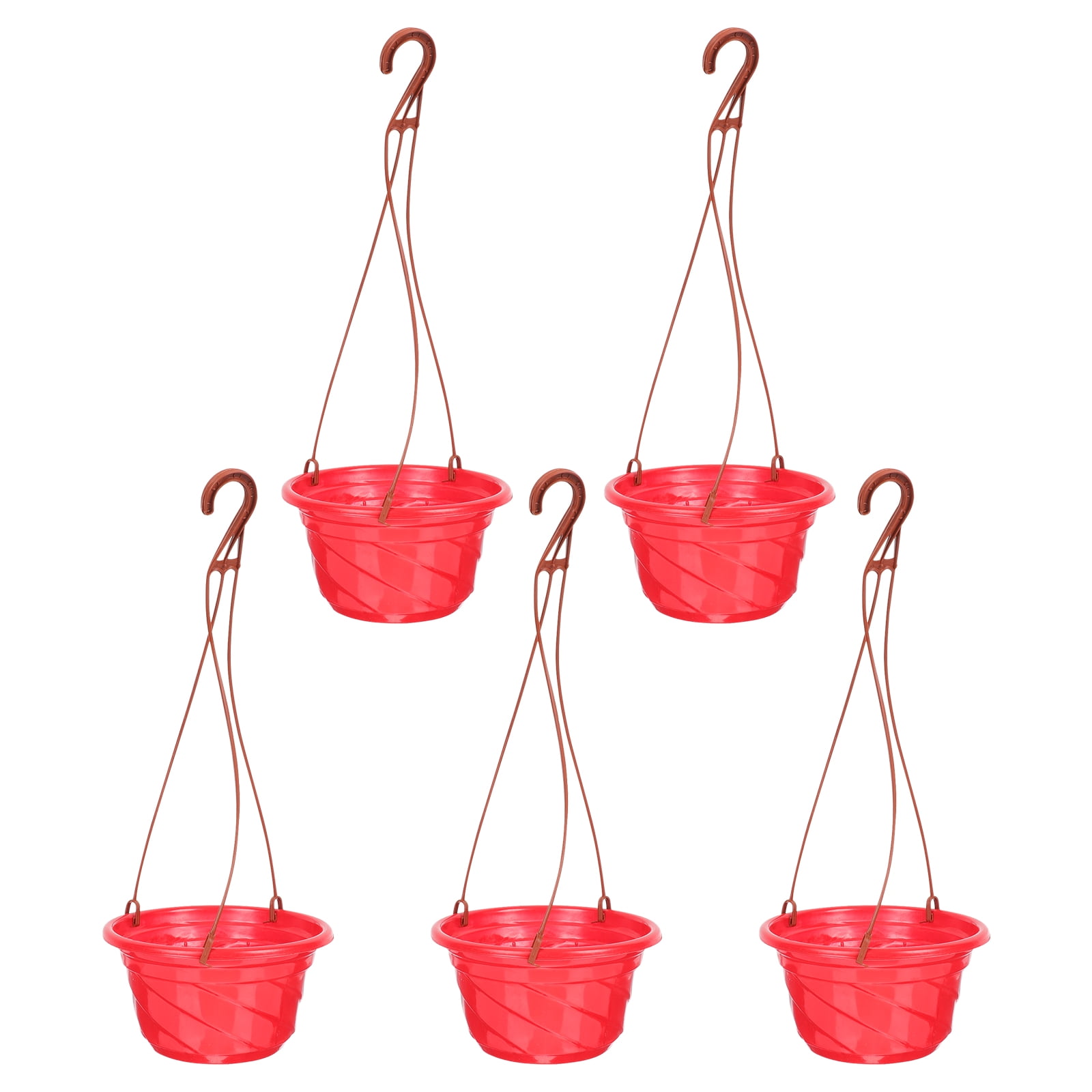 5 Sets Multipurpose Hanging Flowerpot Chlorophytum Flowerpot Hanging