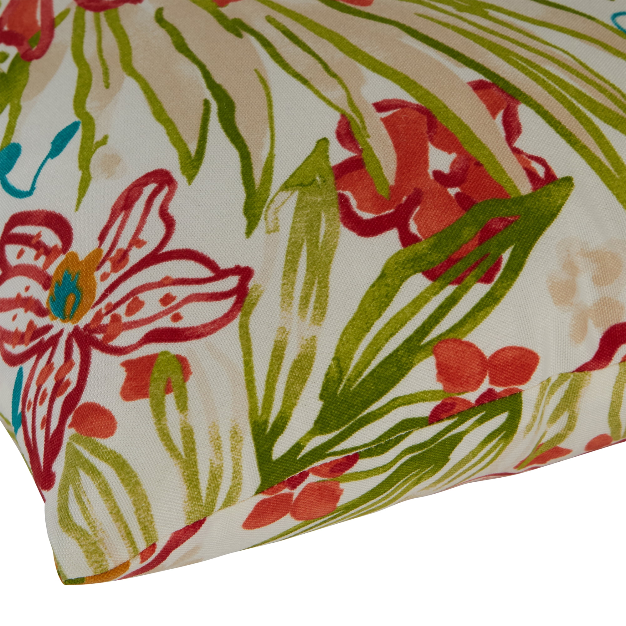 Greendale Home Fashions 19'' x 12'' Reversible Outdoor Throw Pillow, Set of 2, Breeze Floral