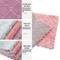 thumbnail image 3 of 12 Pack Kitchen Cloth Dish Towels Coral Velvet Dishtowels, Nonstick Oil Washable Fast Drying, 3 of 5