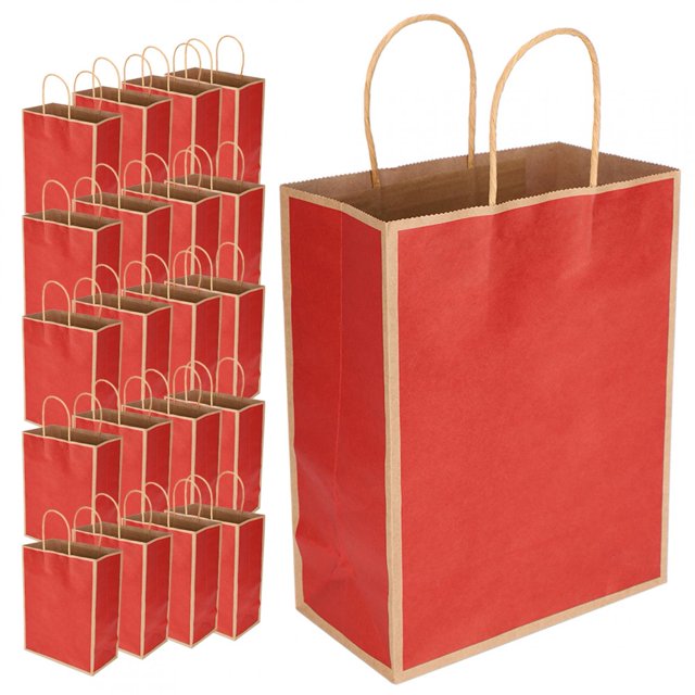 Bolsa De Papel De Color Kraft Bolsa De Papel Kraft De 20 Piezas Bolsa Ecológica Para Comprar Ropa Regalos Artículos Pequeños ANGGREK Otros