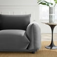 thumbnail image 7 of Modway Copious Performance Velvet Armchair in Gray, 7 of 7