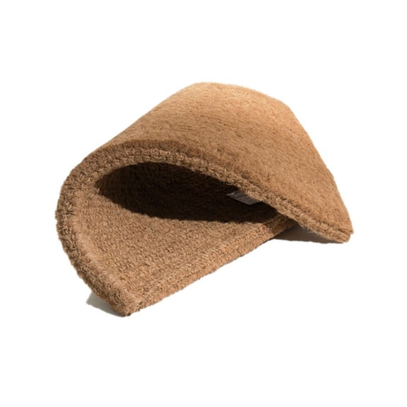 Imports Decor Inc 3' Mocha Brown Rectangular Handwoven and Braided Mat