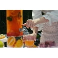 thumbnail image 2 of Beverage dispenser, 80-ounce, countertop water dispenser, glass beverage dispenser, with leak-proof spout, transparent rectangular container, for parties, storing water in the fridge, iced tea, 2 of 4