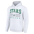 thumbnail image 2 of Men's Starter White Dallas Stars  Graphic Pullover Hoodie, 2 of 3