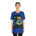 thumbnail image 3 of Behold the Night Dragon Unisex Jersey Short Sleeve Tee, 3 of 4