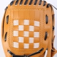 thumbnail image 2 of TEHAUX Pitcher Baseball Glove Guantes de Juveniles PU Brown Catching Baseball Game 1Set, 2 of 8