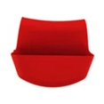 thumbnail image 2 of Handy Housewares Sink Caddy Saddle Flexible Sponge Holder - Fits Any Standard Double Kitchen Sink - Red, 2 of 2