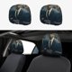 thumbnail image 1 of Paraíso Funda Protectora Universal para Reposacabezas de Coche, Funda Elástica para Reposacabezas de Asiento de Auto, Funda de Tela Antipolvo, Accesorios de Interior 2 Piezas, 1 of 6