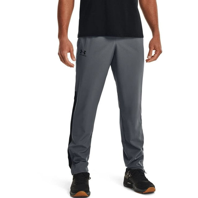 Pantalones de entrenamiento Under Armour Woven Vital para hombre, talla M, color gris
