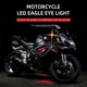 thumbnail image 3 of Indicador De Señal De Giro De Motocicleta Universal Ojo De Águila LED Luz De Circulación Diurna 12V, 3 of 4