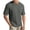 Dark Gray, variant on Axiiglly Shirts for Men Athletic Gym Short Sleeve Crew Neck Plaid Pullover Tops Summer Work Out Dressy Shirts, S-2XL