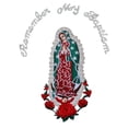 thumbnail image 4 of New Born Baby Boy Teen Christening Baptism Communion Formal White Paisley Suit Silver or Gold Guadalupe on Back SM-20, 4 of 5