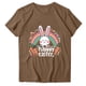 thumbnail image 1 of Camisetas de Manga Larga de las Mujeres, Impresión de Pascua Suelto Casual Cuello Redondo Suéter, 1 of 6