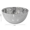 thumbnail image 3 of Maison Concepts Stainless Steel Hammered Salad Bowl 9.50" - Set of 2, 3 of 4