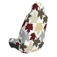 thumbnail image 2 of Wukai maple leaves Full Set Car Seat Covers with Soft Padding Universal Auto Front Seats Protector and Cushion Mat, 2 of 5