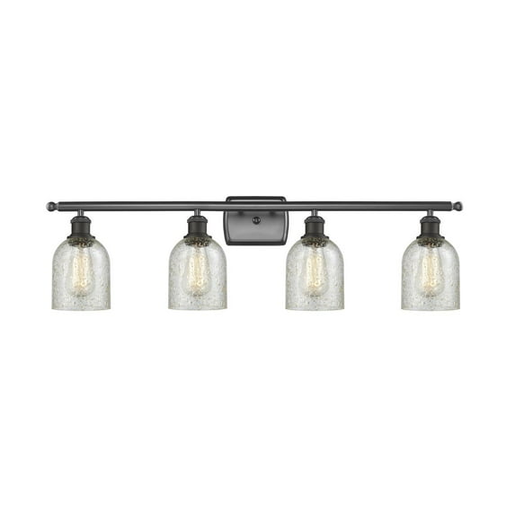 Innovations 4-LT LED Caledonia 36" Bathroom Fixture - Oil Rubbed Bronze - 516-4W-OB-G259-LED