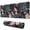 Pioneer Flower Floral, variant on Long Mouse Pads for Desk,Pioneer Flower Floral Print Pattern Desk Mats on Top Of Desks, Desk Mouse Pad Extra Large with 3mm Non-Slip Base and Stitched Edge for Gaming,Office,Work,Home 31.5"x11.8"