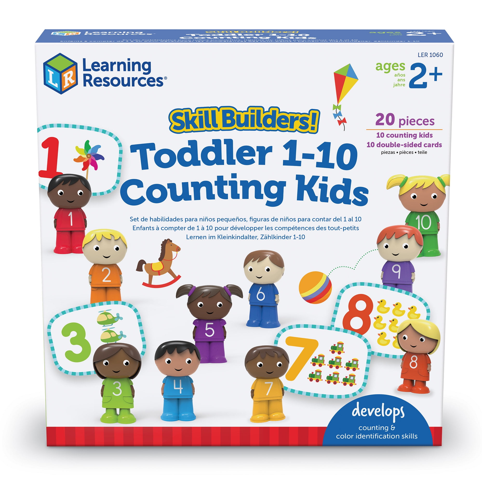 Learning Resources Skill Builders! Toddler 1-10 Counting Kids - Preschool Math Games Boys and Girls Ages 2+