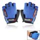 thumbnail image 1 of 2014 NUEVO azul negro ciclismo bicicleta medio dedo guantes de silicona tamaño M-73307.07 Likrtyny Para estrenar, 1 of 6