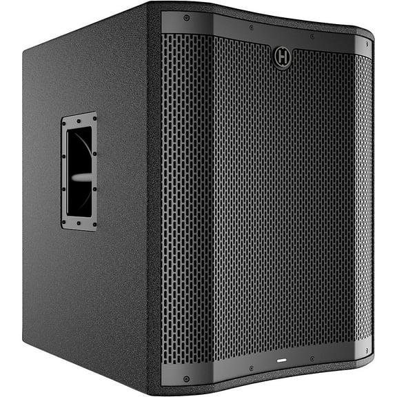 Harbinger VS18 Powered Subwoofer Loudspeaker with DSP, Casters