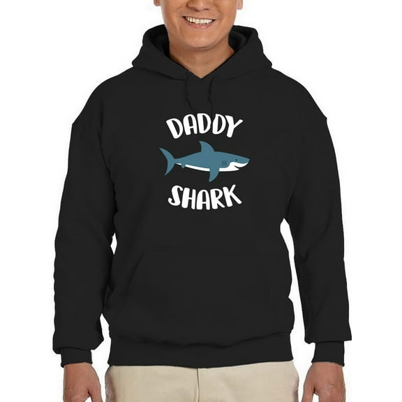 Daddy Shark Phrase Hoodie Men -GoatDeals Designs, Male XX-Large