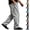 Gray, variant on Men's Sweatpants Elastic Waist Side Hand Pockets Multi Side Patch Pockets Loose Wide‑Leg Straight‑Hem Soft Trousers for Casual Outdoor‑Focused Daily Activities Blue XXL
