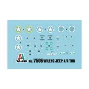 Italeri Willys Jeep 1/4 Ton 4x4 New