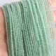 thumbnail image 1 of Granjero Gordo Cuentas redondas pequeñas de piedra natural de 2 mm, accesorios de joyería para bricolaje, cuentas de pino de piedra verde, pulseras, accesorios para collares, 1 of 3
