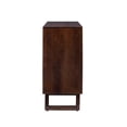 thumbnail image 5 of Linon Keyla Wood Cane Console with Storage in Brown, 5 of 19