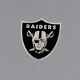 thumbnail image 2 of Men's Antigua  Gray Las Vegas Raiders Insider Quarter-Zip Jacket, 2 of 2