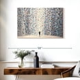 thumbnail image 3 of Elephant Stock Stroll Together Wall Art - Horizontal Canvas Wall Art - Living Room Wall Decor - Love Canvas - Blue And Gray Decor By Ekaterina Ermilkina - 36" x 24", 3 of 8