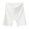 thumbnail image 2 of Shrysg Women's High Waist Seamless Tummy Control Shorts Lightweight Sleepwear for Daily Wear Yoga White, 2 of 7