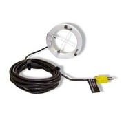 Cooper-Atkins 50008-K Screen Print Type K Surface Thermocouple Probe, -40 to +400 degrees F, 15' Cable