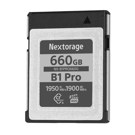 Nextorage NX-B1PRO660G Cfexpress Card 660gb Type B B1 Pro Series Max 1950r/1900w Mb/s Vpg400