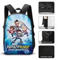 thumbnail image 3 of Ninja TV Kidz Backpack 3 Piece Set Lightweight Laptop Bag Packpack Lunch Bag Pencil Case Pen Bags, 3 of 8
