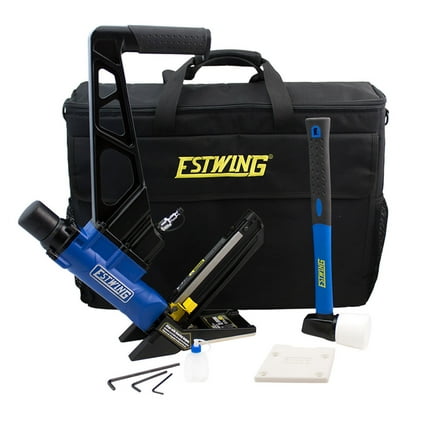 Estwing EFL50Q Pneumatic 2-in-1 Flooring Nailer and Stapler with Bag