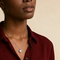 thumbnail image 6 of Flydeer Necklaces for Women 925 Sterling Silver Infinity Knot Pendant Necklace 5A CZ Eternity Knot Anniversary Jewelry Gifts for Women, 6 of 7