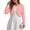 10 Peach, variant on Gleelist Plus Size Cropped Cardigan Bolero Shrug Open Front Long sleeve Lightweight Cardigan Sweaters For Women XL-5XL