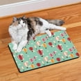 thumbnail image 2 of Abstract Dog Food Mat with Durable Waterproof Backing – Artistic Pet Feeding Mat Featuring Geometric and Rainbow Gradient Designs, Non-Slip, Quick Dry, Easy Clean, 2 of 7