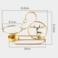 thumbnail image 4 of Difusor de Quemador de aceite Zulema Marco de ciervo dorado, 4 of 8