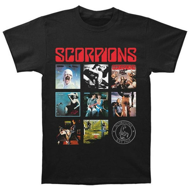 Cyberteez Scorpions TShirt Album Covers Blackout First Sting